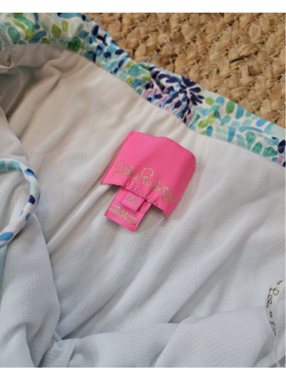 Lilly Pulitzer Marnie Blue Ibiza Halter Strapless Maxi Dress XS - Picture 5 of 7